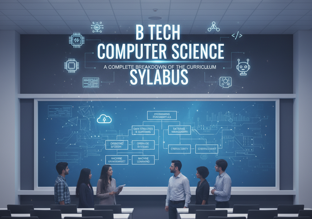 BTech Computer Science Syllabus: A Complete Breakdown of the Curriculum