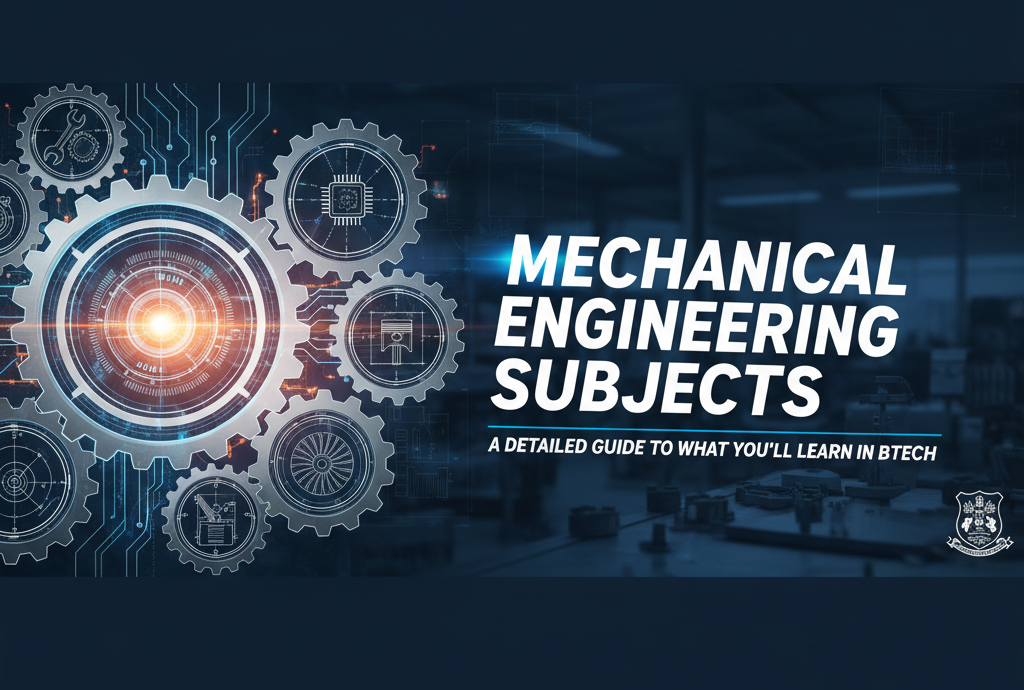 Mechanical Engineering Subjects: A Detailed Guide to What You’ll Learn in B.Tech