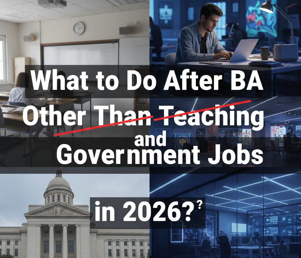 What to Do After BA Other Than Teaching and Government Jobs in 2026?