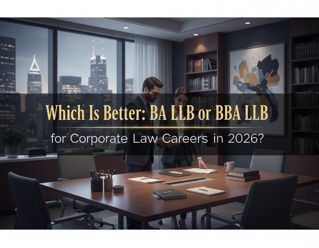 Which Is Better: BA LLB or BBA LLB for Corporate Law Careers in 2026?