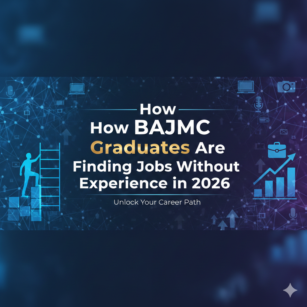 How BAJMC Graduates Are Finding Jobs Without Experience in 2026