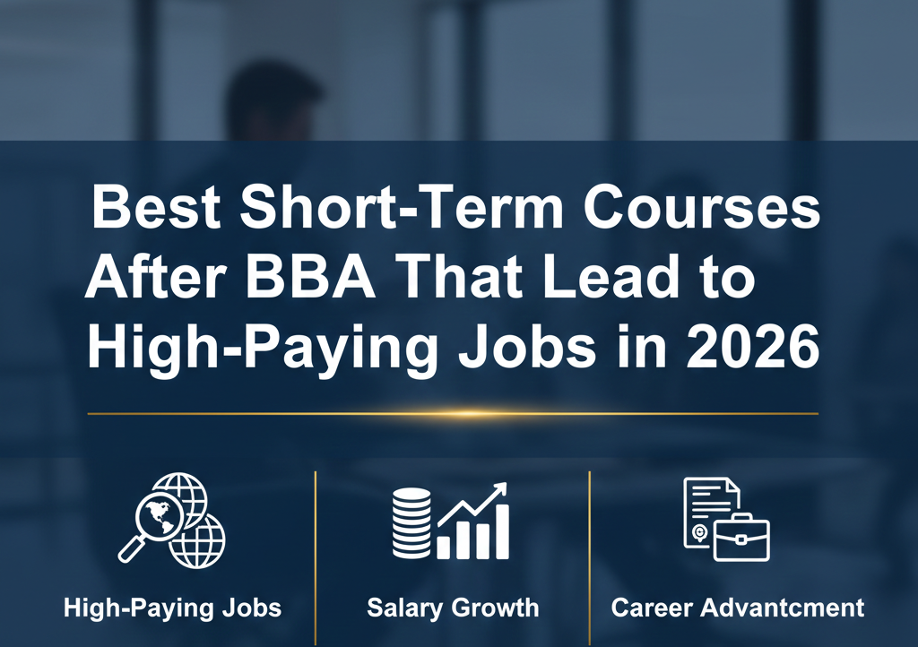Best Short-Term Courses After BBA That Lead to High-Paying Jobs in 2026