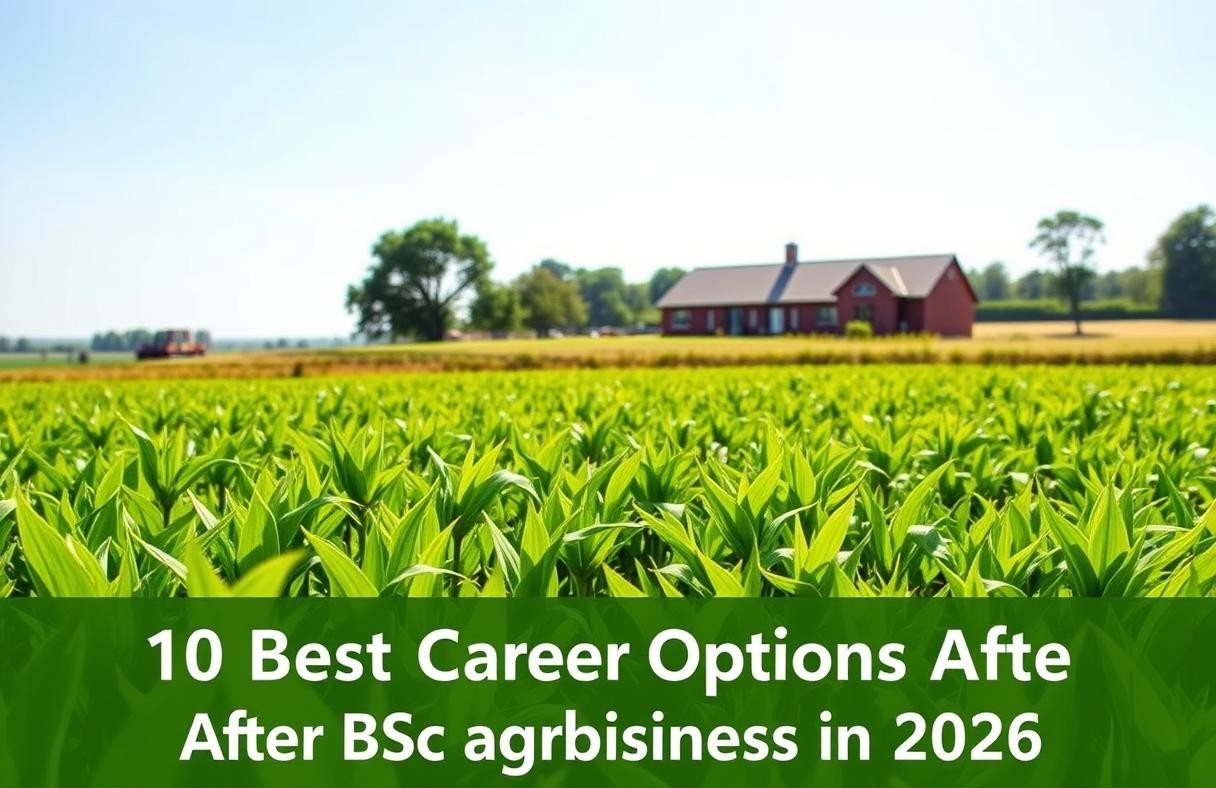 10 Best Career Options After BSc Agreibusiness in 2026