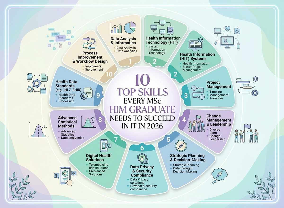 10 Top Skills Every MSc HIM Graduate Needs to Succeed in IT in 2026