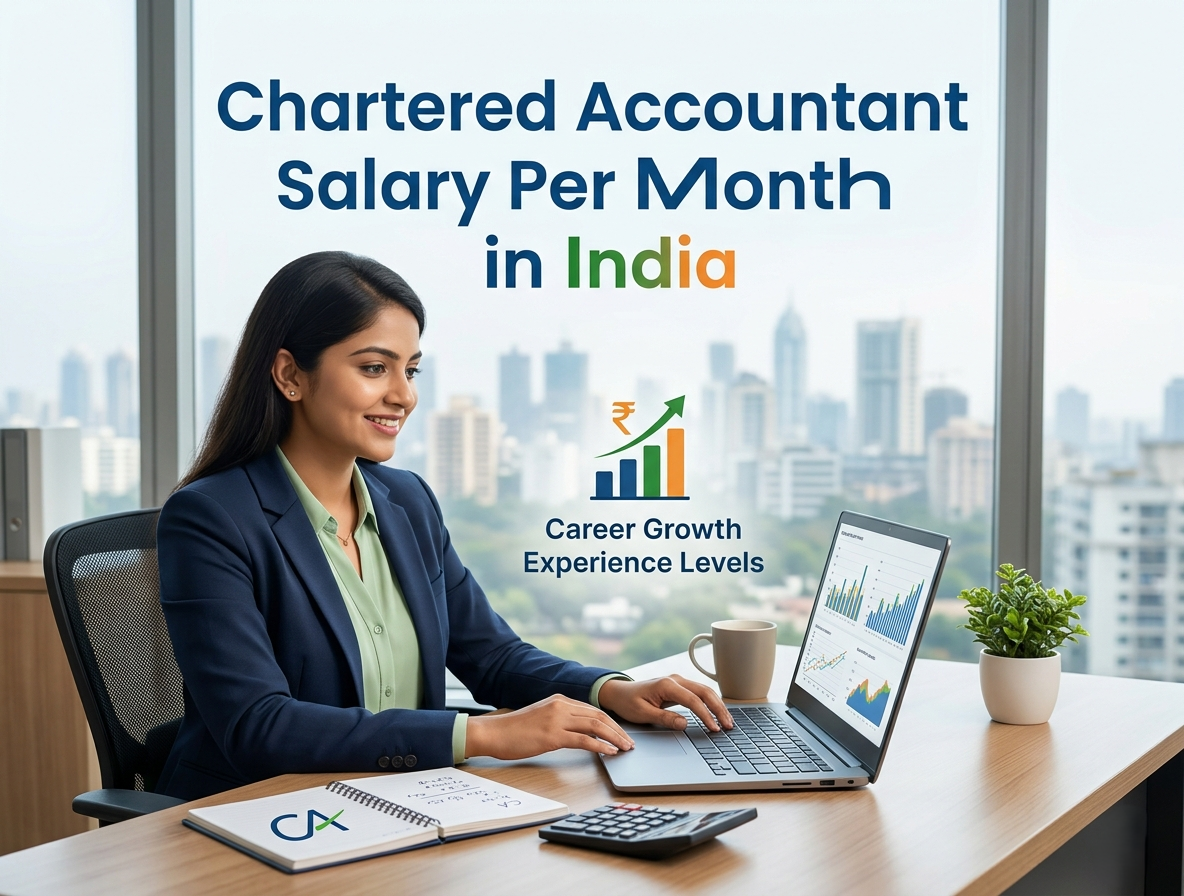 Chartered Accountant Salary Per Month in India