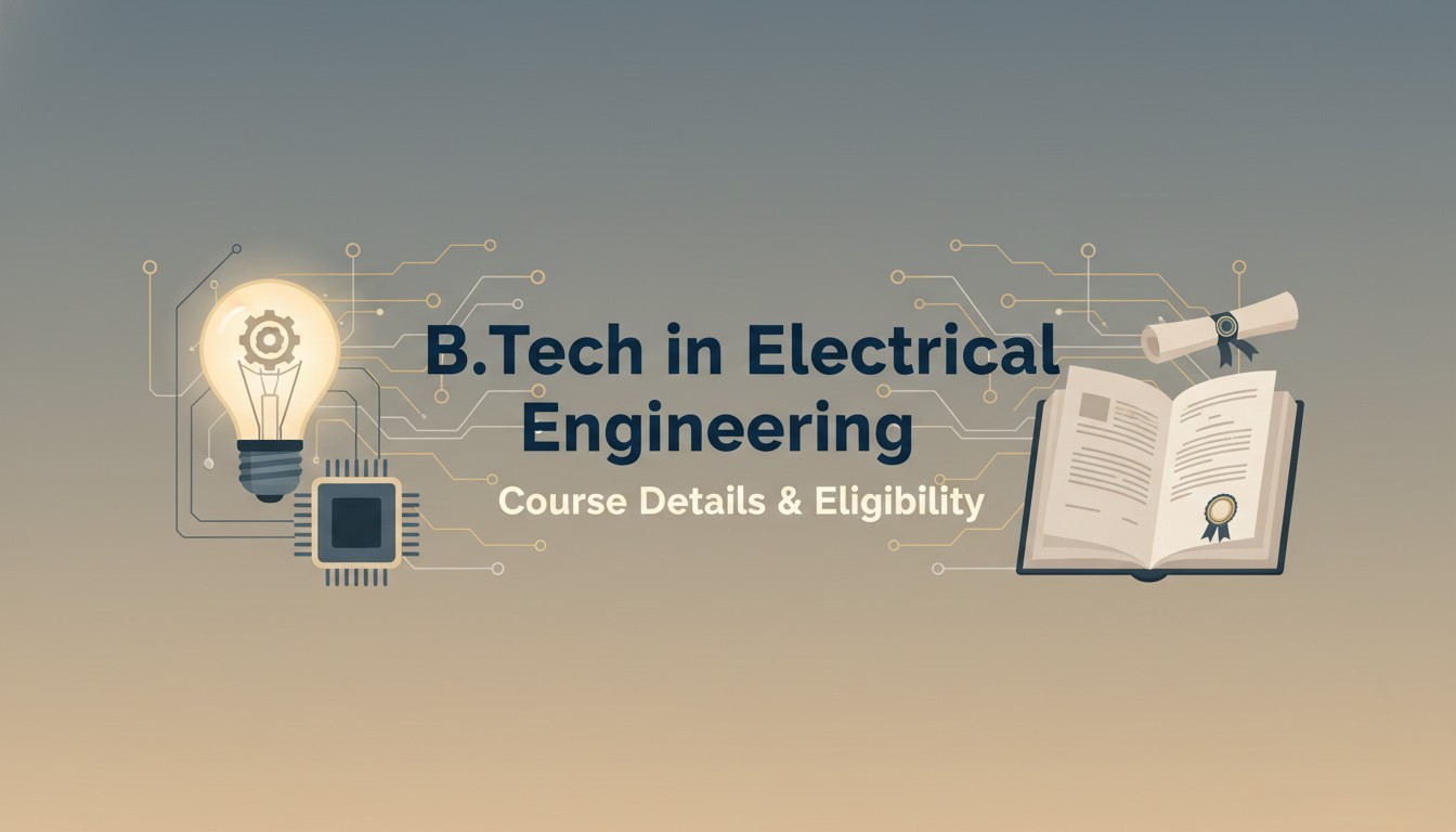 B.Tech in Electrical Engineering Course Details & Eligibility