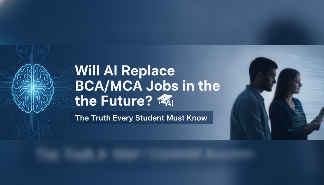 Will AI Replace BCA/MCA Jobs in the Future? The Truth Every Student Must Know