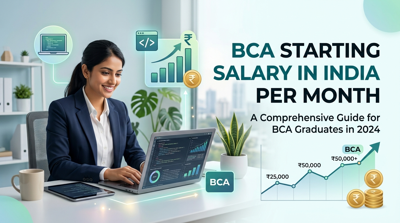 BCA Starting Salary in India Per Month