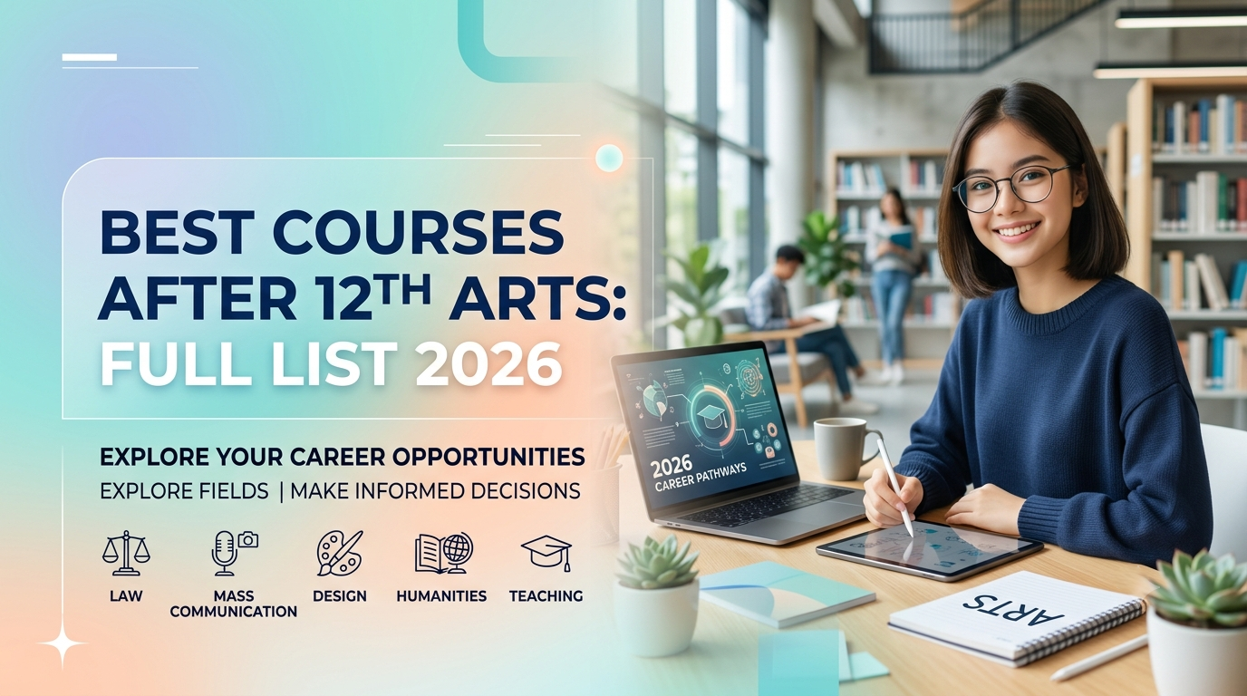 Best Courses After 12th Arts: Full List 2026