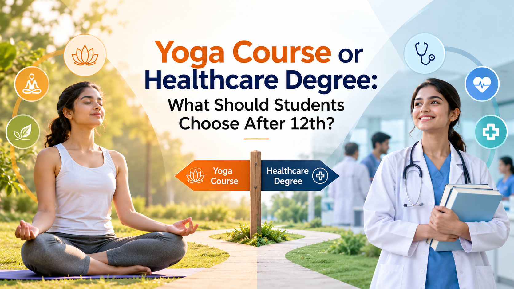 Yoga Course or Healthcare Degree: What Should Students Choose After 12th?