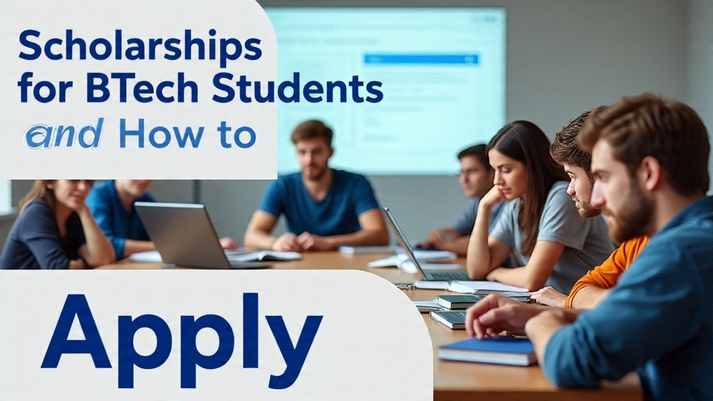 Scholarships for BTech Students and How to Apply