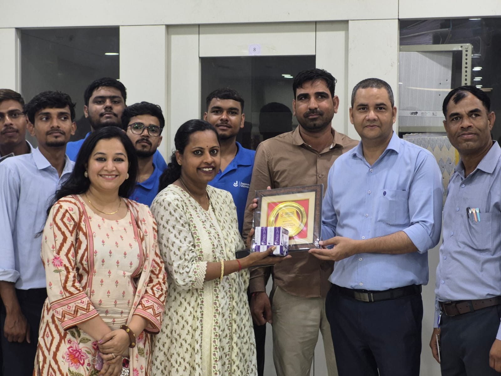 Industrial visit to Kanha Sawariya Foods, photo 3