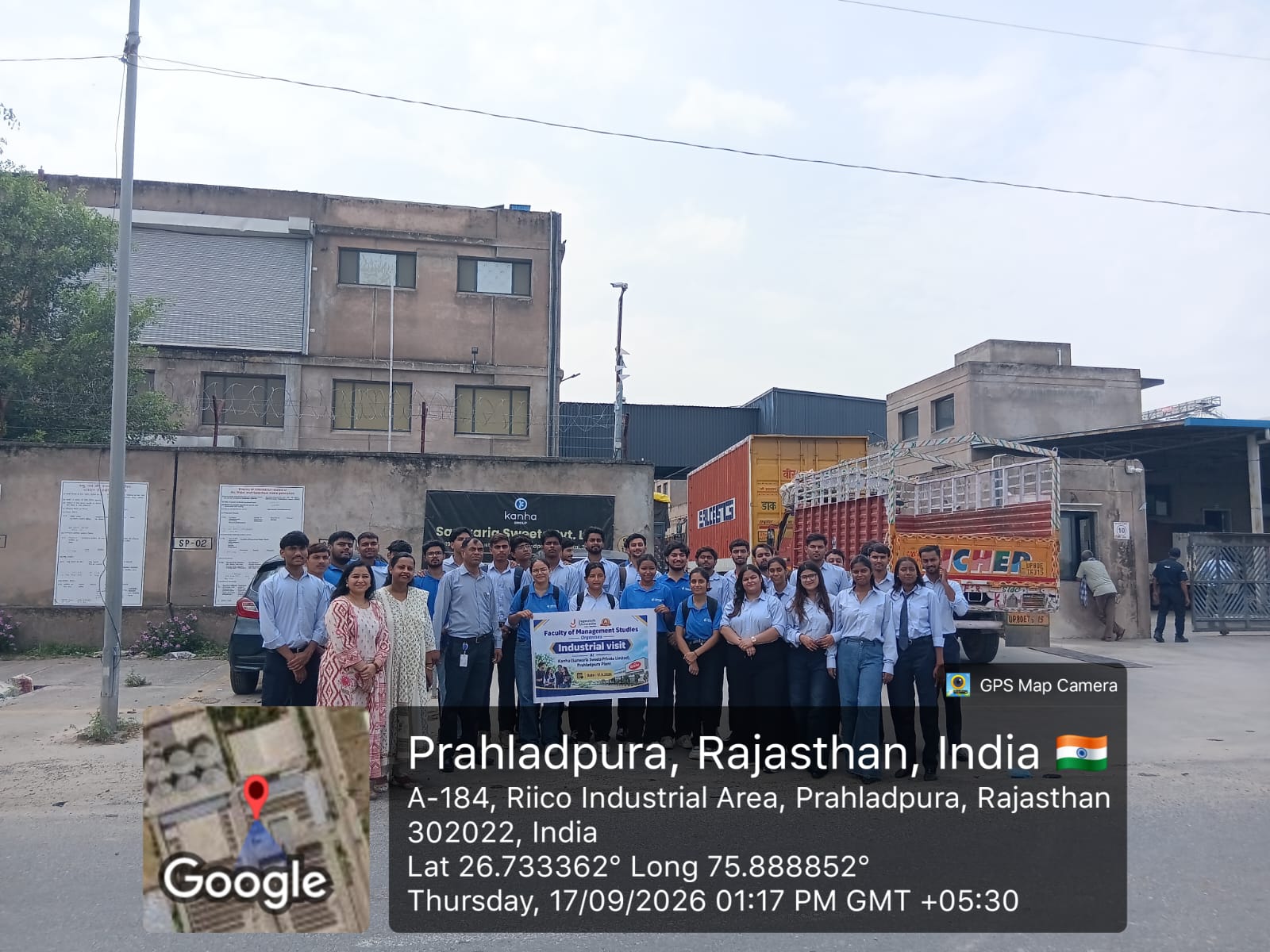 Industrial visit to Kanha Sawariya Foods, photo 6