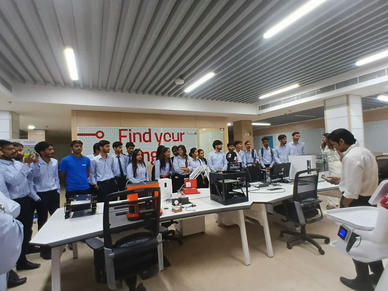 Industrial visit to R-CAT, photo 4